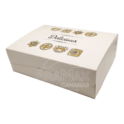 envase pasteleria delicious