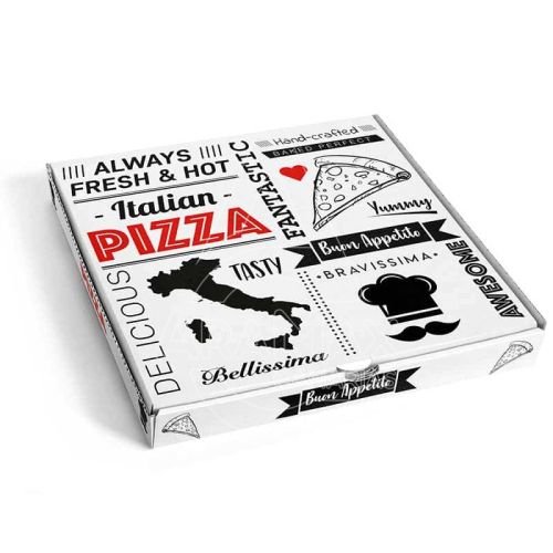 CAJA DE PIZZA 300x300x35MM  MODELO FRANCIA 100 U