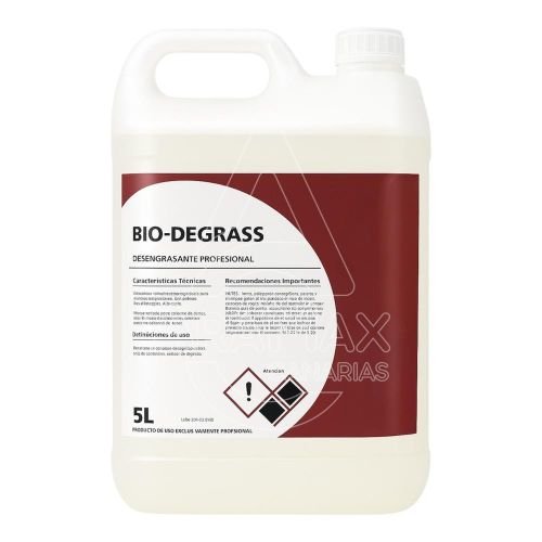 BIO-DEGRASS DESENGRASANTE PROF  5L UNID  C/4