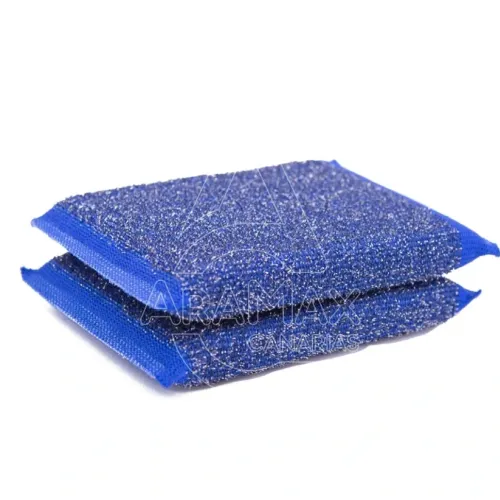 almohadilla abrasiva azul