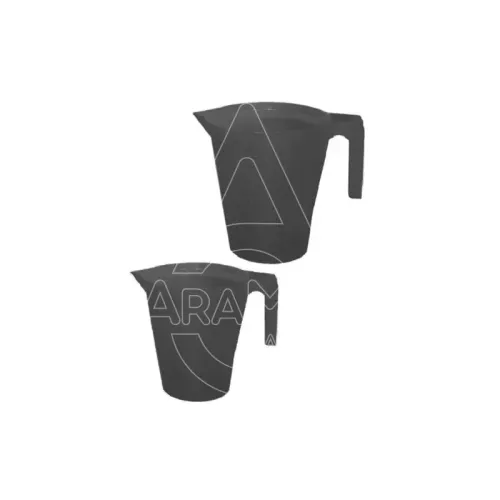 jarra medidora 1 y 2 litros detectable