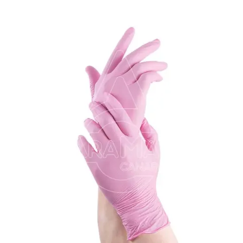 guantes nitrilo sensitive rosa