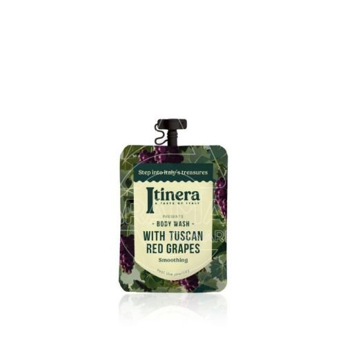 DOYPACK GEL DE BAÑO UVAS ROJAS ITINERA 30ML 200 UN