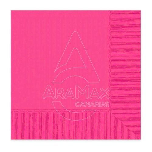 SERVILLETA 40X40 ENCOLADAS FUCSIA ARAMAX 1800 UN