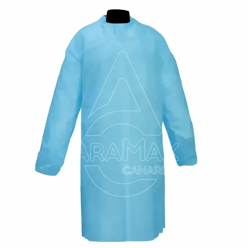 bata hospitalaria azul