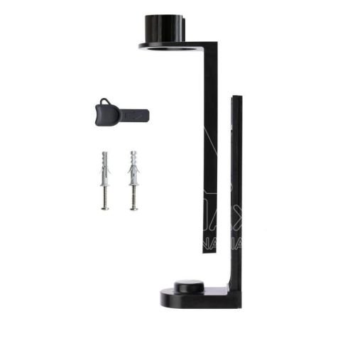 SOPORTE PARED NEGRO ABS GAMA ITINERA UNID