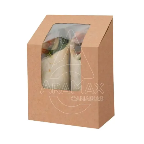 envase wrapp ventana celulosa carton kraft