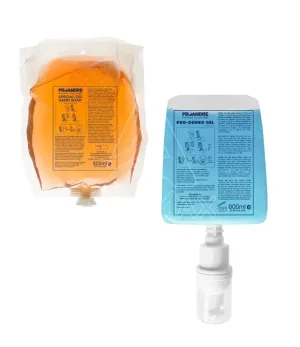 recarga espuma foam dispensador naranja anti bacteriano