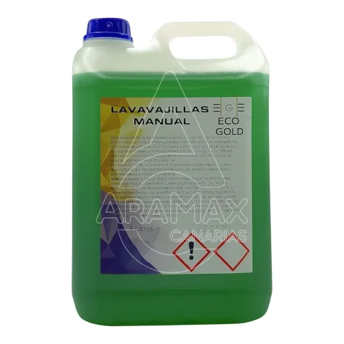 lavavajillas manual concentrado aloe vera canarias 5l