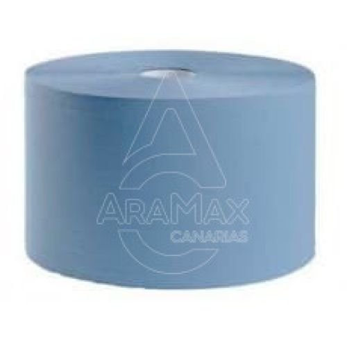 BOBINA INDUSTRIAL GOFRADA AZUL 2/C CELULOSA 3K  2