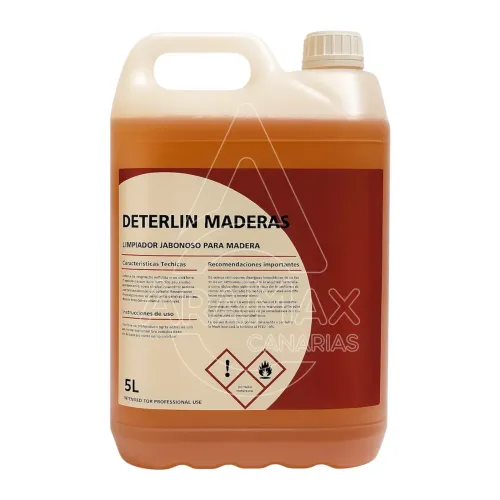 deterlin limpiador maderas parquets bioalcohol 5l
