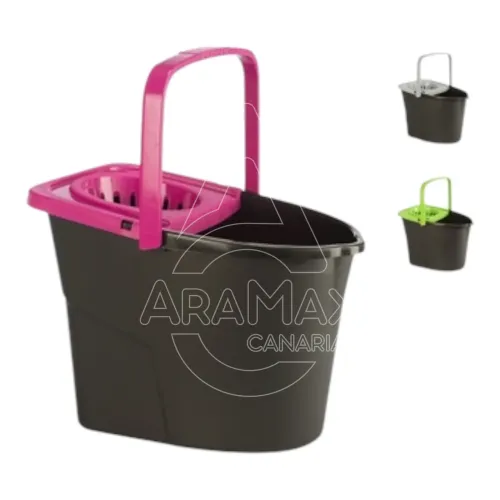 cubo fregado nice más escurridor colores variados 20l