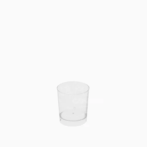 vaso chupito reutilizable inyectado transparente 30ml