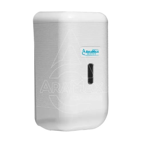 dispensador jabón eco luxe blanco