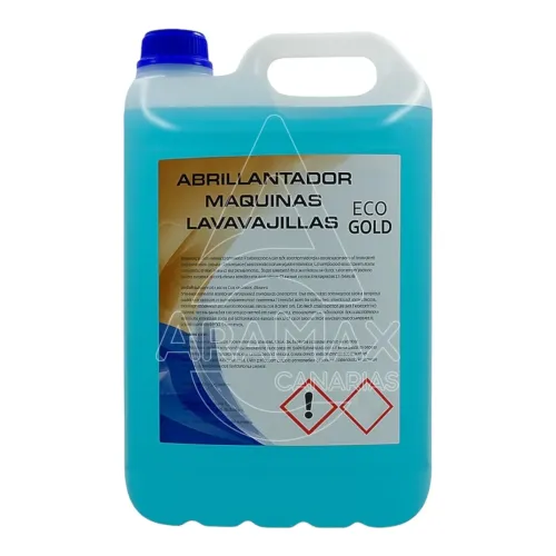 abrillantador máquinas lavavajillas automáticas profesional 5l
