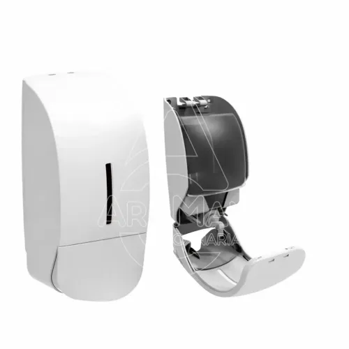 dispensador profesional modelo kyra blanco forma en espuma