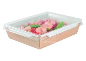ENVASE FUZIONE GRANDE 190/170x140/120x45MM  50 UNI