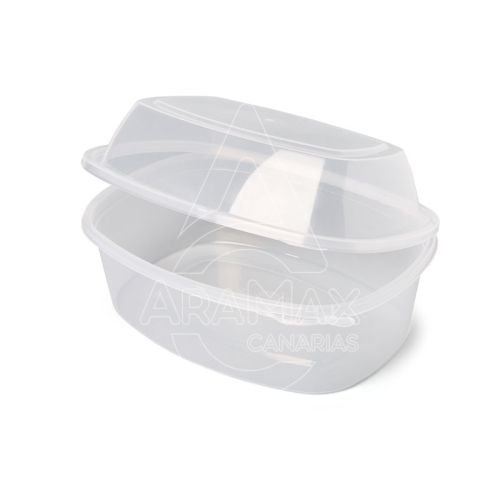 TARRINA BISAGRA 3400CC  POLLO 255x190x125MM 40 U