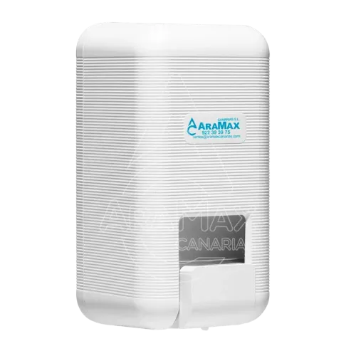 dispensador jabón líquido ecoluxe blanco