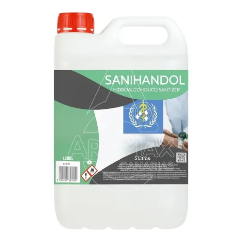 gel hidroalcoholico desinfectante profesional hospitalario 5l