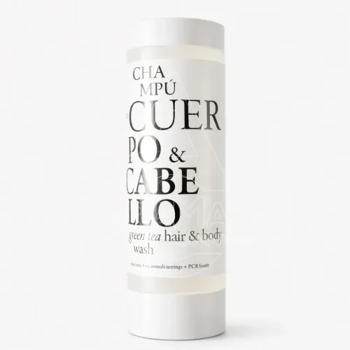 recarga amenitie gel corporal champu te verde natural 400ml