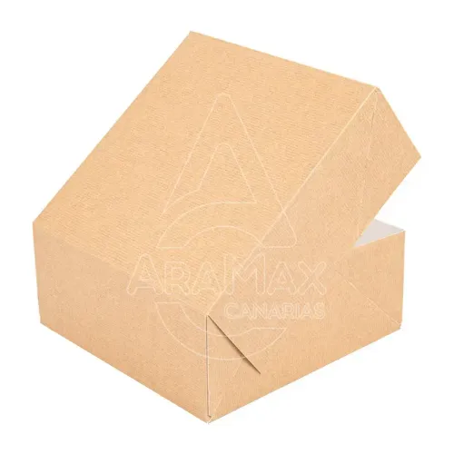 caja pasteleria kraft carton reforzado nano micro
