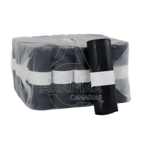 bolsa basura negra 90x110x150 aramax canarias
