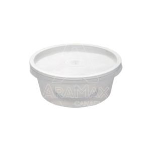 ENVASE PP INYECTADO TARRINA TRANSP 3000CC 40 UNID