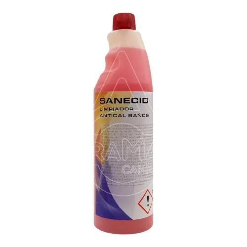 sanecid detergente sanitarios higienizante limpieza baños 5l