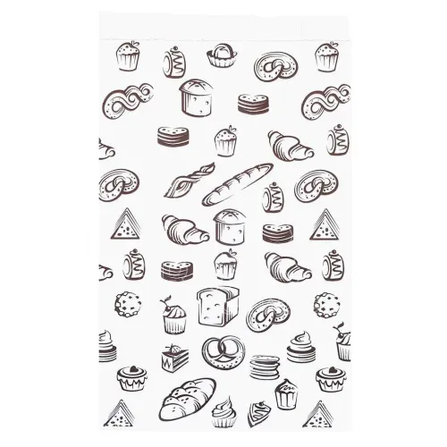 bolsas panaderia blanca dibujos pasteleria panaderia 2