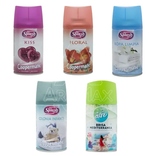 ambientadores recarga 335cc aromas variados profesional aromaterapia canarias