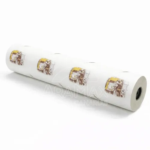 bobina rollo pasteleria papel blanco