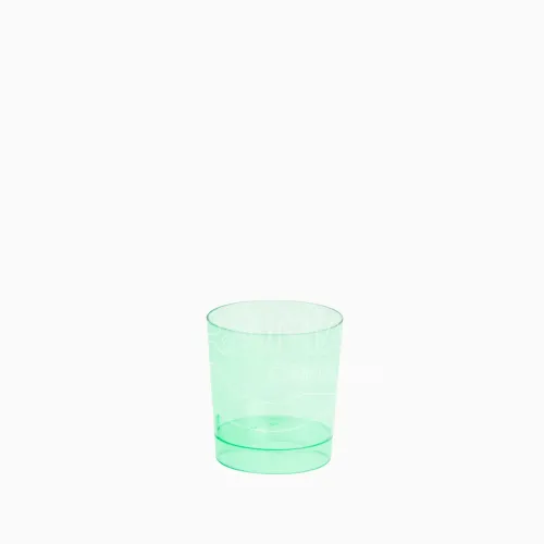vaso chupito ps inyectado reutilizable verde 30ml
