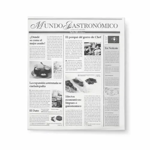 sobres papel antigrasa news blanco