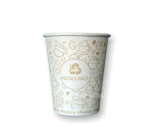 VASO CARTÓN VENDING RECIC  7OZ  200ML D/70 1000 UN