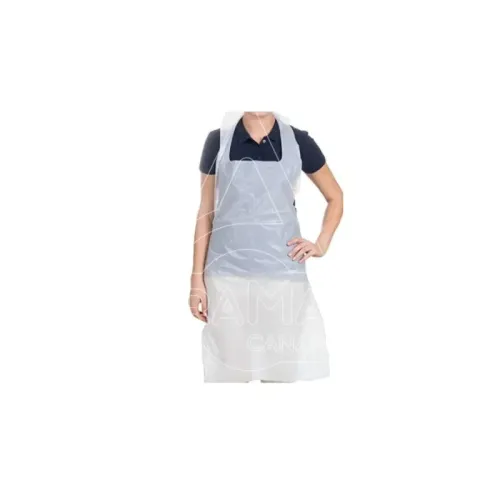 delantal desechable blanco bolsa 100 unid cuatrogasa vestuario desechable
