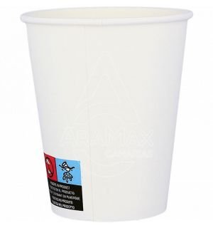 VASO CARTÓN BLANCO 8OZ  240ML D/80 500 UNID   C/10
