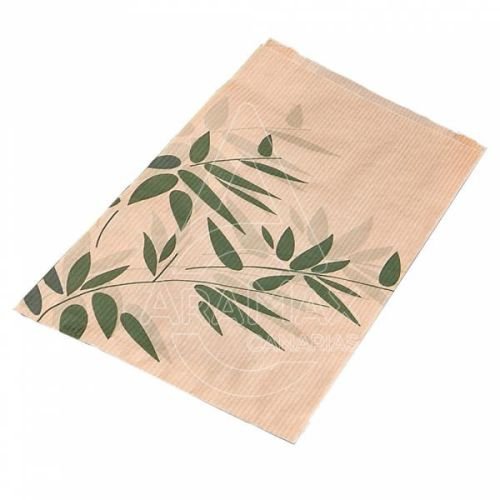 BOLSA PANADERÍA CROISS  FEEL GREEN 12 5x14CM KRAFT