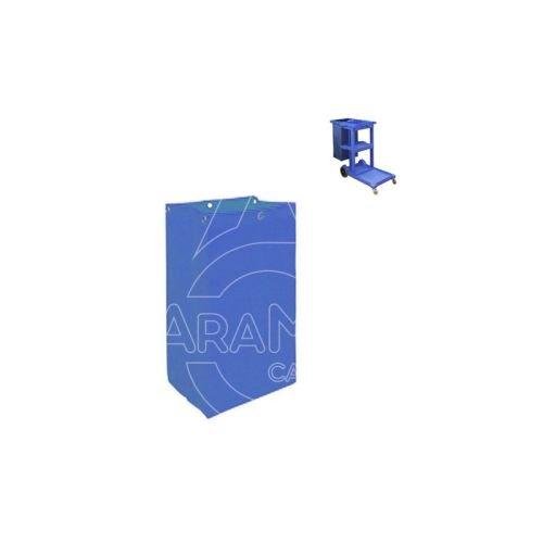 SACO AZUL PLASTIFICADO CARRO RUBBY 100 LITROS UNID