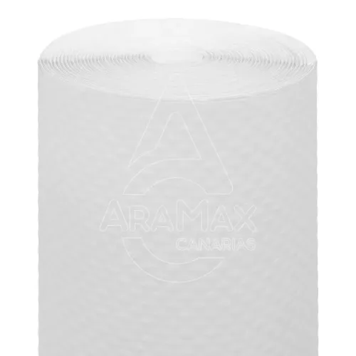 rollo mantel papel blanco mesa