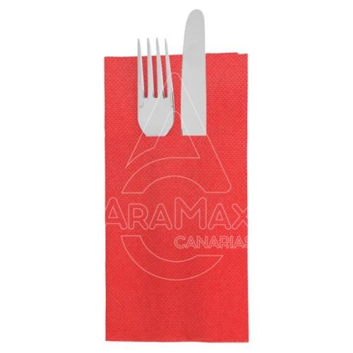 SERVILLETAS CANGURO ROJA P/P 40x40 TISSU 1400 UNID
