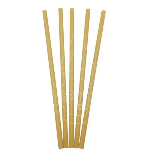 CAÑITAS RECTA DE FIBRA VEGETAL SIN ENFUNDAR