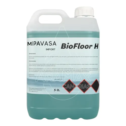 biofloor h fregasuelos profesional aroma hierbabuena 5l