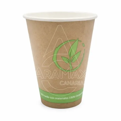 vasos compostables pla