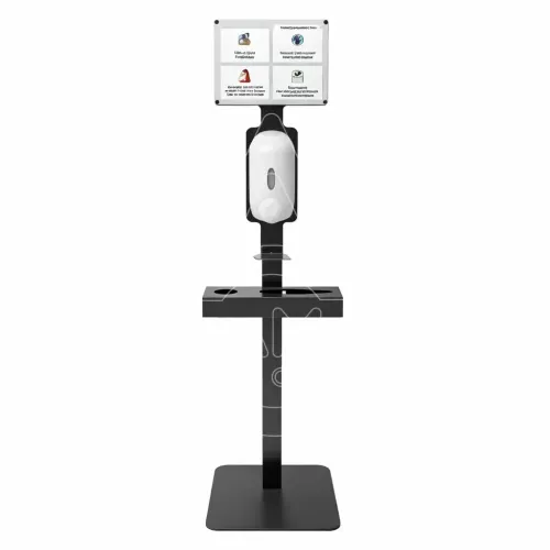 totem completo desinfeccion acero inox uso hospitalario