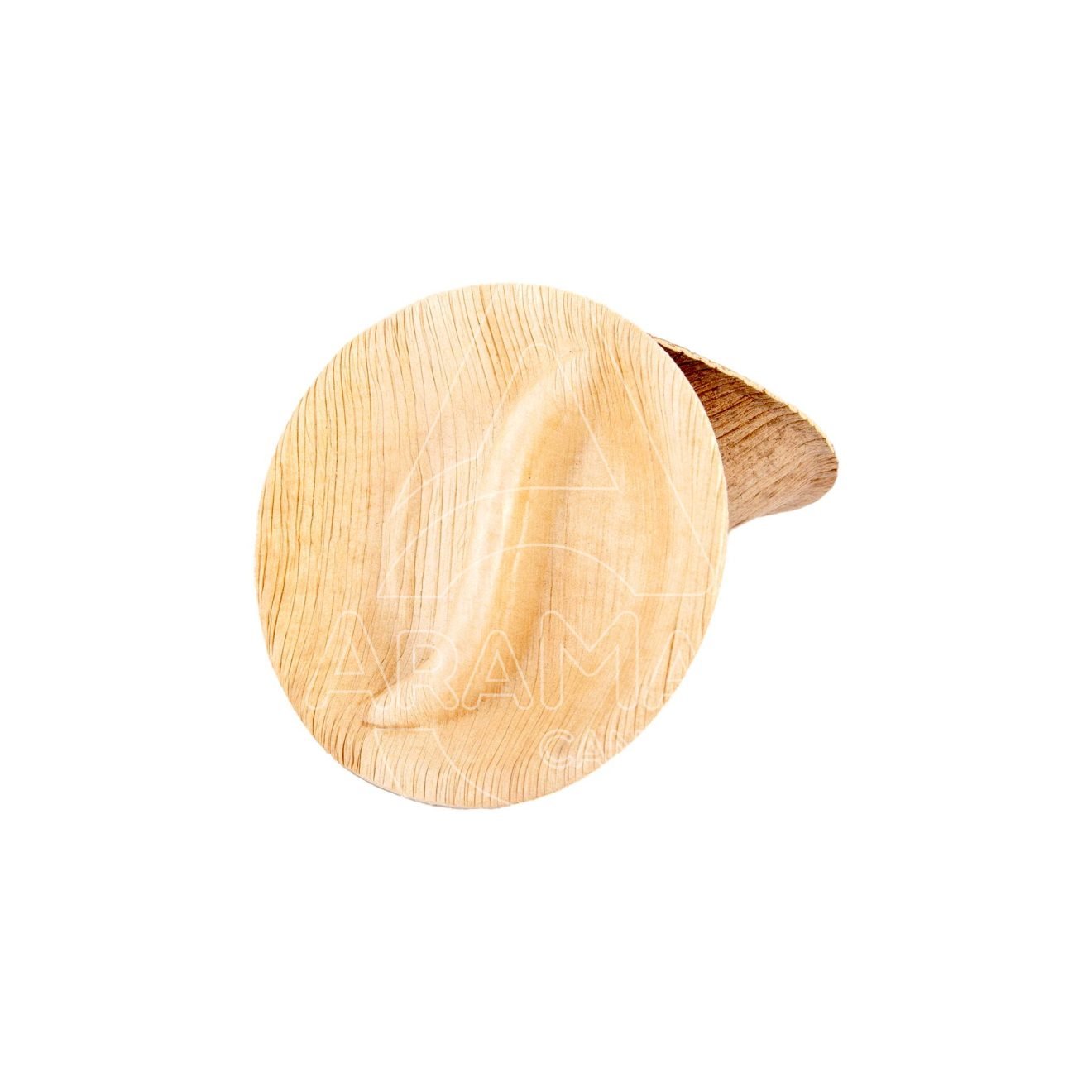 10 38012 plato compostable de hoja de palma 10cm aramax canarias