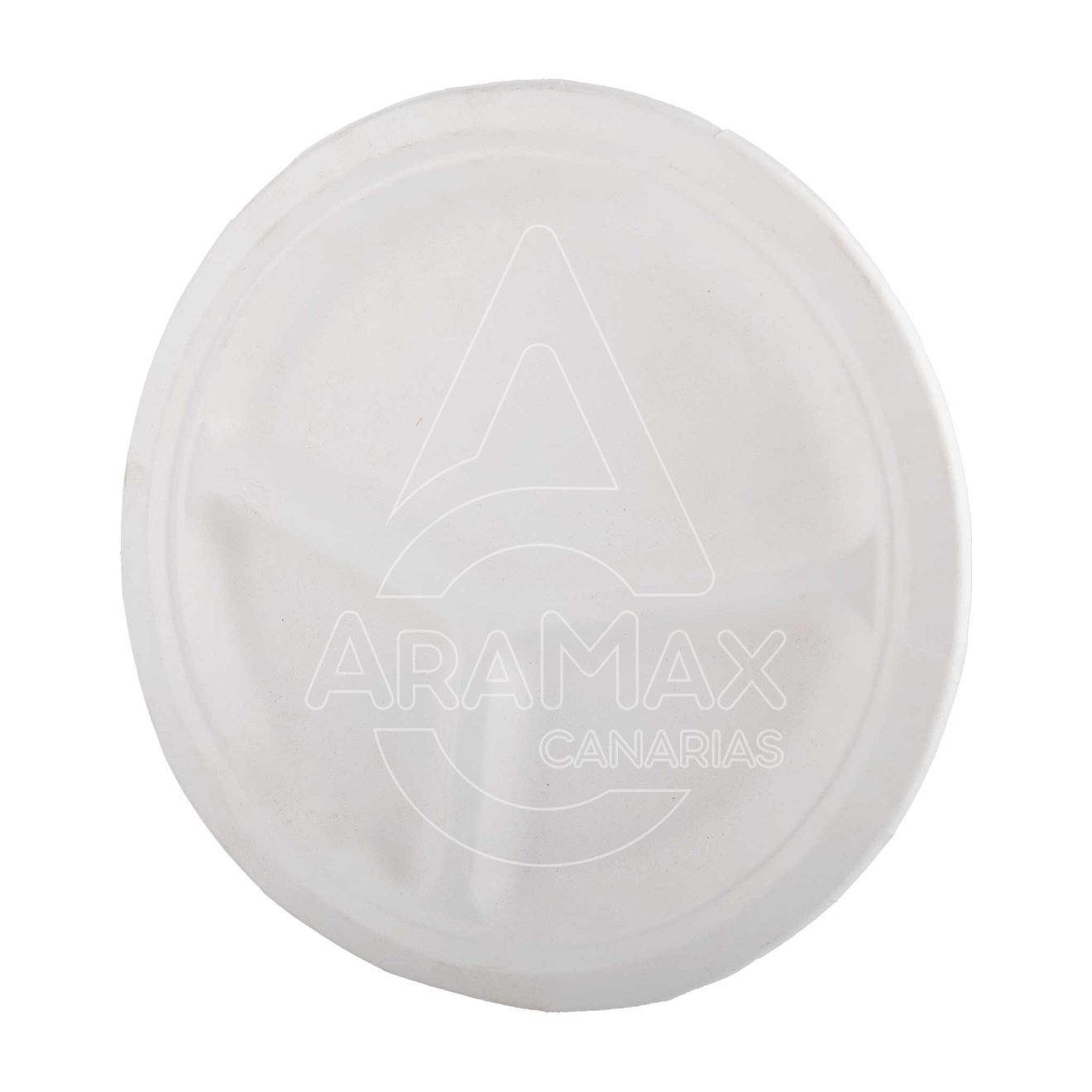 10 38204 platos circulares de fibra de cana de azucar 3 c 26cm aramax canarias