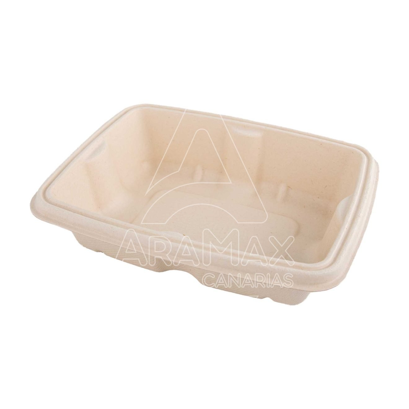 10 38242 envases rectangulares de bagazo anti leak 100 compostables aramax canarias