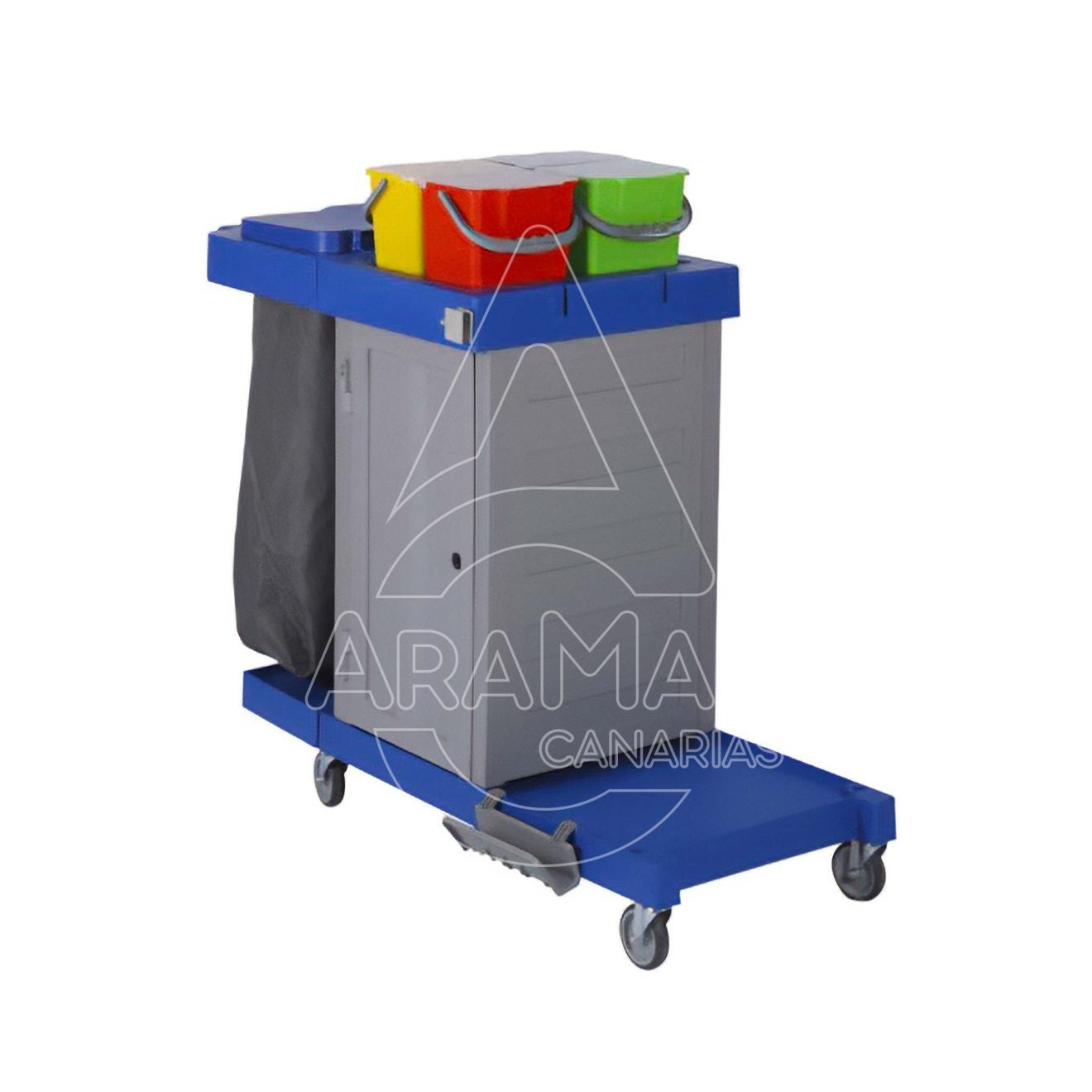 12 04241 carro de limpieza closed jack 101 profesional 70x133x118cm aramax canarias