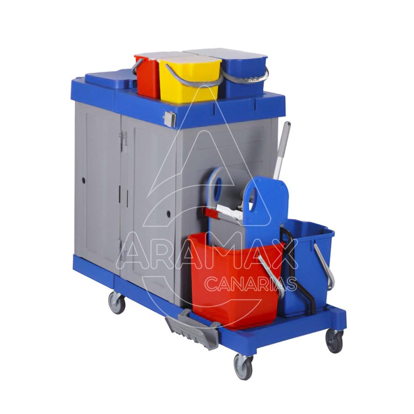 12 04243 carro closed jack 103 con cabina con llave 70x133x118cm aramax canarias